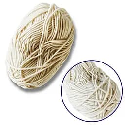 Пряжа фасованная петлевая Brushme NB107, 80% хлопка, 20% молочная клетчатка, бежевый