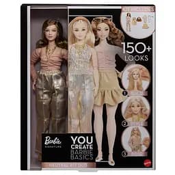 Колекційний набір Barbie You Create Barbie Basics Блондинка (JJX37) - мініатюра 10
