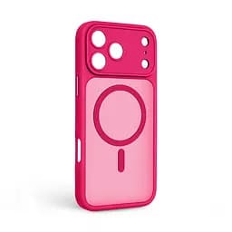 Чехол для Apple iPhone 17 Pro Max, Lush MagCase, розовый, противоударная панель-накладка из TPU и PC, полупрозрачный чехол с MagSafe (с магнитом), с защитой камеры, поддержка беспроводной зарядки, защита всего корпуса, ArmorStandart (ARM87503) - мініатюра 2