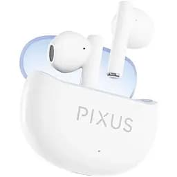Бездротові навушники Bluetooth-гарнітура Pixus Space біла - мініатюра 4