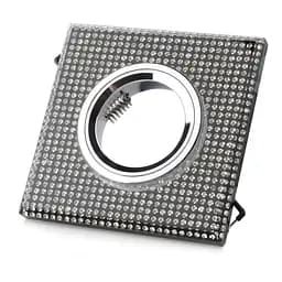 Світильник точковий Brille HDL-DS 135 G5.3 BK/TR MR16 36-046