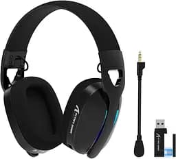 Attack Shark L90 Wireless Gaming Headset — бездротова Bluetooth-гарнітура з мікрофоном для геймерів, Чорний
