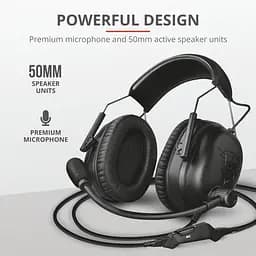 Гарнітура Trust GXT 444 Wayman Pro Gaming Headset BLACK (23248_Trust) - мініатюра 4