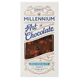 Шоколад молочний Millennium Craft Series кеш'ю-фундук-мигдаль-смородина 100 г (917263)