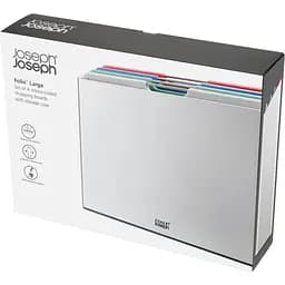 Набір обробних дощок Joseph Joseph Folio Large Coast Silver з кейсом 4 шт. (60215) - мініатюра 4