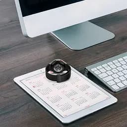Браслет Cls-black для Samsung Galaxy Watch 5 - чорний ширина кріплення 20мм силікон Watchbands (W34-4WB12227561) - мініатюра 6