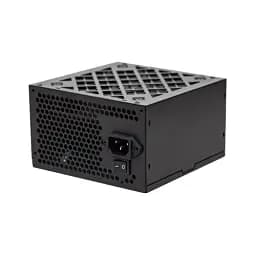 Блок живлення GTL 600 Вт Black, 120 мм, 2xMolex / 3xSATA / 1x6+2-pin / 1x4+4-pin / 1x24-pin, захист SCP / OCP / OVP / UVP, пласкі чорні кабелі збільшеної довжини (GTL-600-120) - мініатюра 2