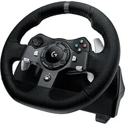 Ігрове кермо з педалями Logitech G920 Driving Force PC/Xbox Black (941-000123) [57491] - мініатюра 2
