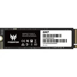 Накопитель SSD Acer Predator m.2 NVMe 512GB GM7 PCI Express 4.0 x4 (BL.9BWWR.117)