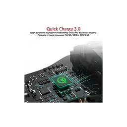 FM модулятор Promate SmarTune 2+ BLUETOOTH 5.0 USB QC 3.0 AUX/SD/USB BLACK (smartune-2+.black) - мініатюра 5