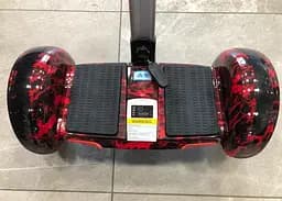 Гіроскутер-сігвей з ручкою Smart Balance A8 Premium 10.5" Полум'я - мініатюра 6