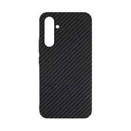 Карбоновый чехол для Samsung Galaxy A54 5G (A546), LikeCarbon, черный, панель, защитный чехол-накладка, ультратонкий и легкий, противоударный, обеспечивает защиту от ударов, падений и царапин, ArmorStandart (ARM71929)