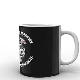 Кухоль GeekLand Сини Анархії Sons of Anarchy емблема SA.002.13 330 мл білий