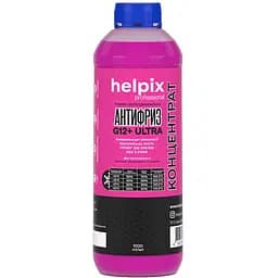 Антифриз Helpix G12 концентрат 1 л рожевий