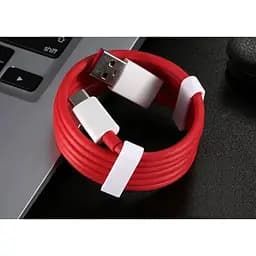 Кабель Dash / Warp Fast Charge 80W / 10A 1m USB на Type-C для OnePLus red - мініатюра 10