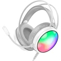 Навушники провідні Borofone Bo108 Flame Gaming with mic білі