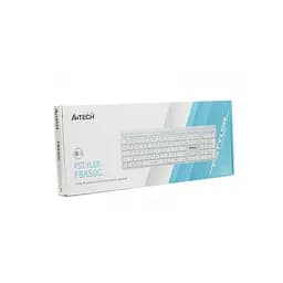 Клавіатура A4Tech FBX50C USB/Bluetooth White (FBX50C White) - мініатюра 8