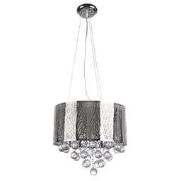 Люстра подвесная Brille галогенная для кухни G4 20W CH (BR-01 284S/9)