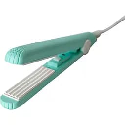 Міні дорожня плойка гофре, дрібне гофре для прикореневого об'єму волосся кераміка