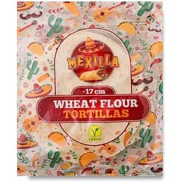 Тортилья Mexilla з пшеничного борошна 17 см 8 шт.