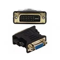 Перехідник адаптер Atcom Dvi 24 + 5 to Vga чорний - мініатюра 4