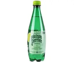 Maison Perrier, Упаковка 6 шт. х 0,5 л, Вода мінеральна газована зі смаком Лайму, ПЕТ