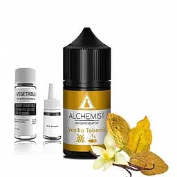 Набор компонентов для самозамеса солевой заправки ALCHEMIST 30 мл Vanilla Tobacco Табак Ваниль, 0-50 мг (18096)
