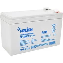 Аккумулятор Merlion AGM GP1280F2 12V8,0Ah