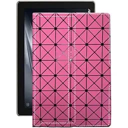 Чохол StatusCASE з екошкіри для планшету Asus ZenPad 10 (Z301M-1D027A-P028) Рожевий ромб