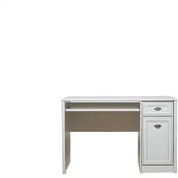 Стіл комп'ютерний Gerbor Салерно BIU1D1S Білий (GRB-1301)