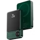 Повербанк MagSafe Power Bank Q9 беспроводной с беспроводной зарядкой для iPhone 10000 mAh 20W Green