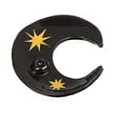 Керамическая подставка Луна Черная Aro-784