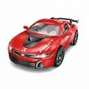 Радіокерована машинка KS 26 Y-02, масштаб 1:22, акумулятор 3.7V, пульт 49 MHz, підсвічування, гумові шини, Червона