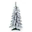 Штучна новорічна декоративна ялинка «Снігова королева» засніжена 90 см Lugi SOK-M-05-3