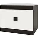 Тумба для обуви Эверест Соната ТО-600, 60х38х45 см венге/белый (EVR-2212)