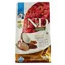 Сухой беззерновой корм для кошек Farmina N&D Grain Free Quinoa Cat Skin&Coat Adult, при пищевой аллергии, перепелка, киноа, кокос, куркума, 300 г