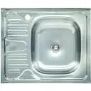Кухонна мийка Рlatinum 6050 R з нержавіючої сталі 0.4 мм прямокутна 60.5x50 см (000000388)