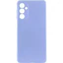Чехол TPU GETMAN Liquid Silk Full Camera для Samsung Galaxy A24 4G Сиреневый / Light purple