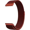 Ремешок BeCover Milanese Style для Samsung Galaxy (20 mm)/Watch 5/ Watch 4 40/44mm/Watch 4 Classic 42 mm/Watch Active/Active 2 40/44mm/Watch 3 41 mm/Gear S2/Classic/Gear Sport Red Wine (707677)