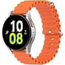 Ремінець для Blackview R3R3 ProR3 MaxR5X5 - помаранчевий ширина кріплення 20мм силікон Watchbands Hump (W23-0WB49430223)