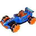 Машина на радіокеруванні 555-705 A-01, 4х4, підсвічування, роликові колеса, обертання 360°, акумулятор 3.7V, пульт 2.4G, синій