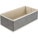 Ящик для хранения МВМ My Home (MVM) 30x15x10 см светло-серый (TH-28 LIGHT GRAY)