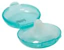 Накладки для грудей Lindo, силіконові, бірюзовий, 2 шт. (Li 802 зел)