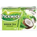 Чай зеленый Pickwick Coconut ароматизированный с кокосом 30 г (20 шт. по 1.5 г)