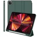Чохол-книжка BeCover Tri Fold Soft TPU з кріпленням Apple Pencil для Apple iPad Pro 12.9 2020/2021/2022 Dark Green (711116)