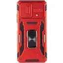 Ударопрочный чехол Camshield Army Ring для Xiaomi Poco X5 5G / Note 12 5G Красный / Red