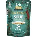 Влажный корм Brit Care Christmas для кошек рождественский суп с говядиной 75 г 
