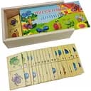 Деревянная игрушка Домино в пенале MD 2482 Насекомые