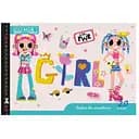 Альбом для малювання Апельсин Girl PWR  A4 з перфорацією 20 аркушів (АП-0303-9)