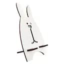 Підставка для телефону Mazhura Зайчик, 15х7,5х7см, біла (mz711725)